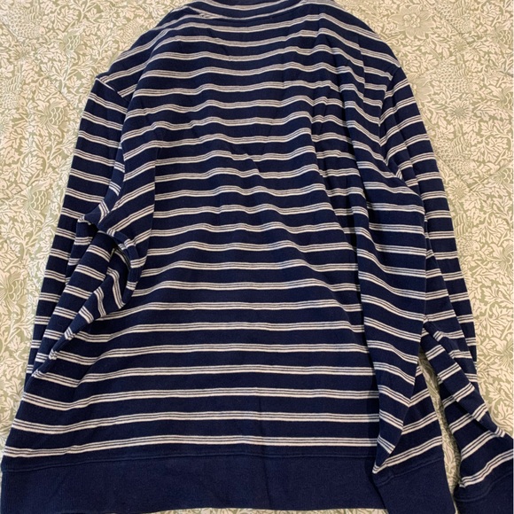 Mens Lands End 2XLT Quarter Zip - Picture 2 of 3